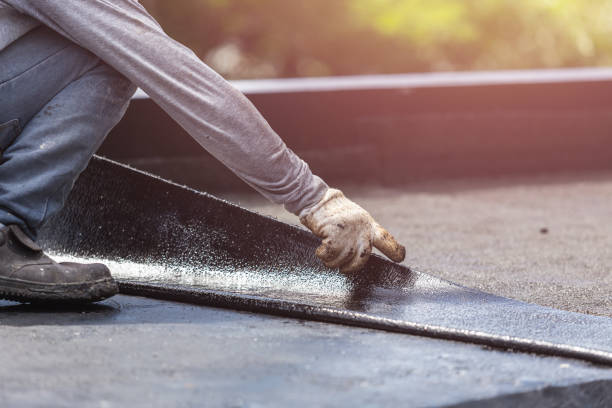 Professional Basement Waterproofing technician working in Newnan, GA